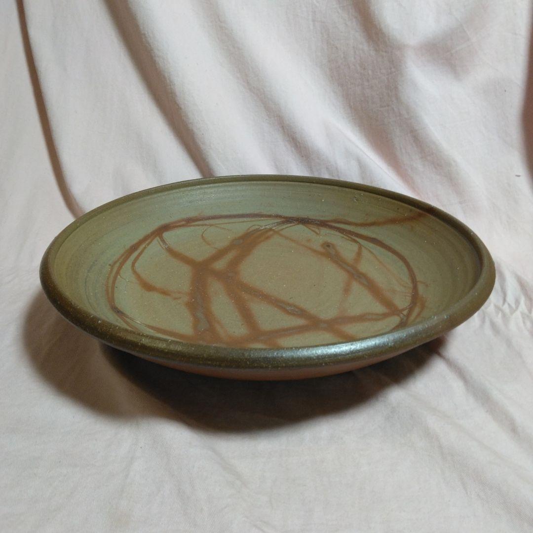 備前焼　作家物の大皿