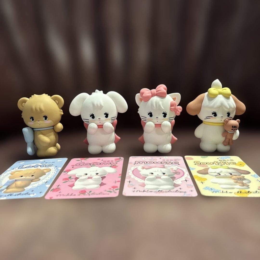 mikko フィギュア　ブラインドボックス　ムース　キャミ　スフレ　ラテ