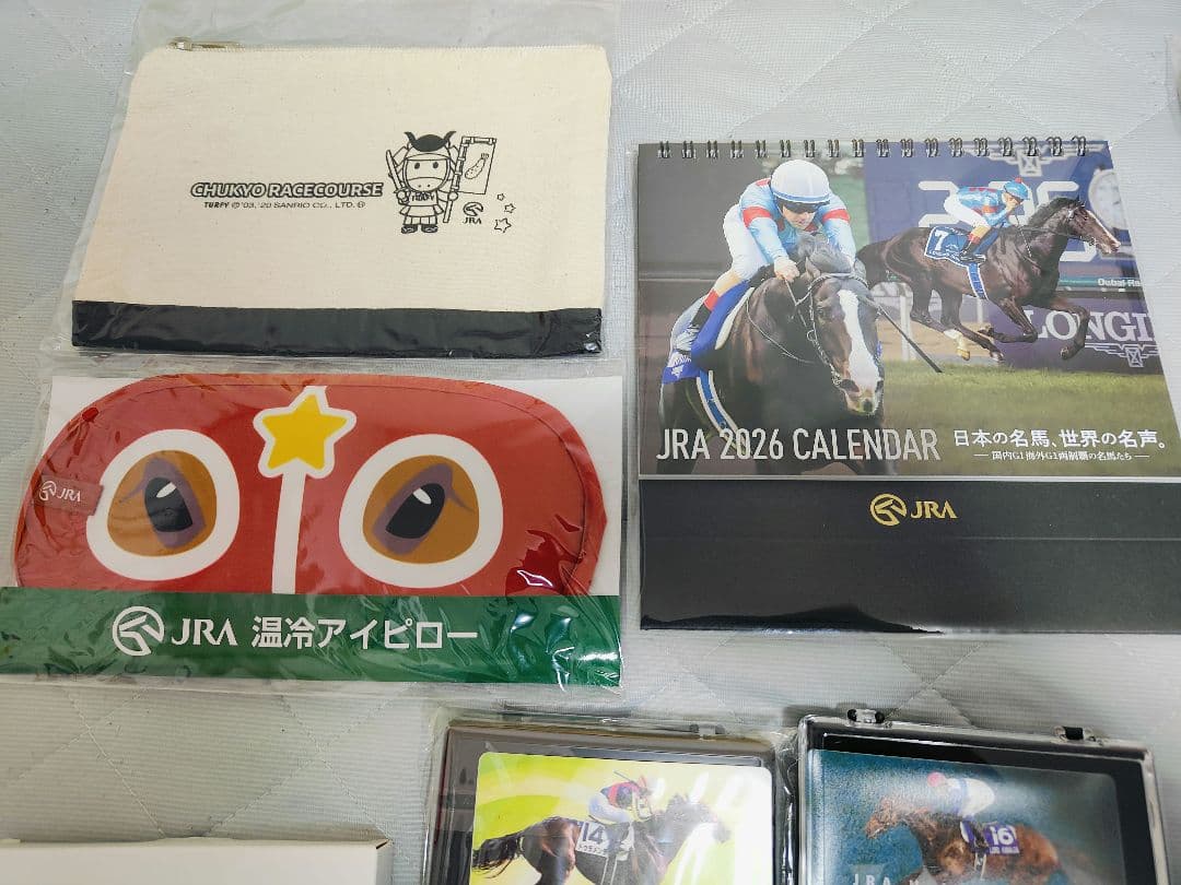 正月値下げ！　JRA 競馬 グッズ ノベルティ& 2026年 卓上カレンダー
