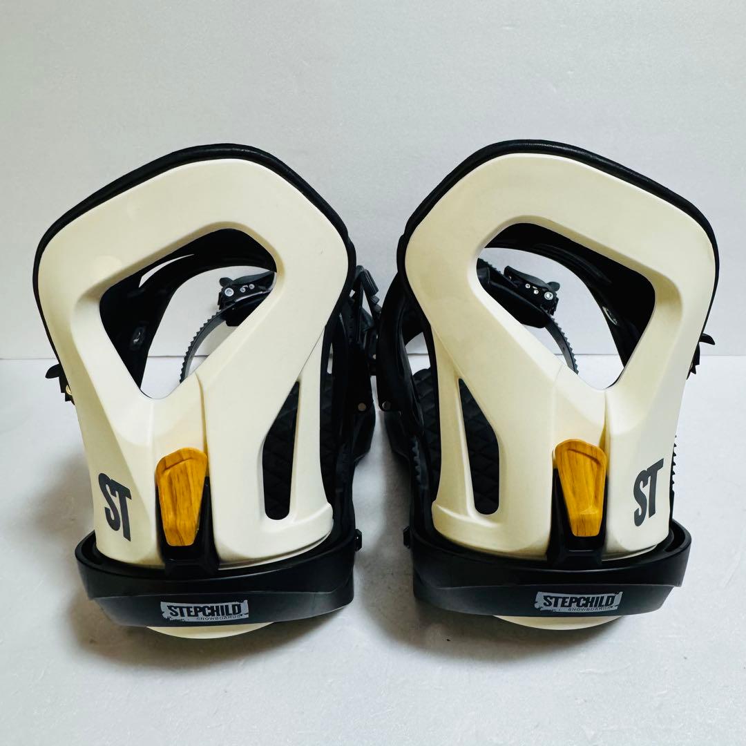 美品　MLサイズ　STEPCHILD スノーボード ビンディング ブラック