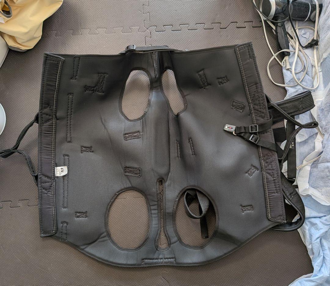 JULIUS-K9 降下用ハーネス　災害時に大型犬を背中に担いで運べますサイズL