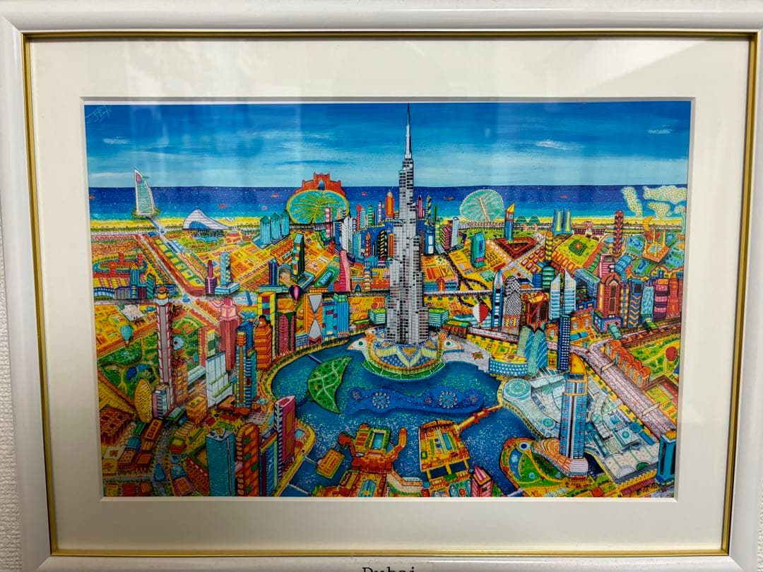 ヨハンペラトーネル　フレームアート　ドバイ