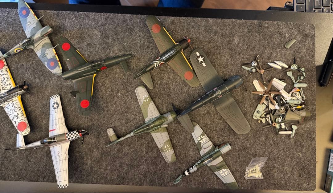 ディアゴスティーニ 世界の軍用機 ダイキャスト 戦闘機 まとめ売り ジャンク