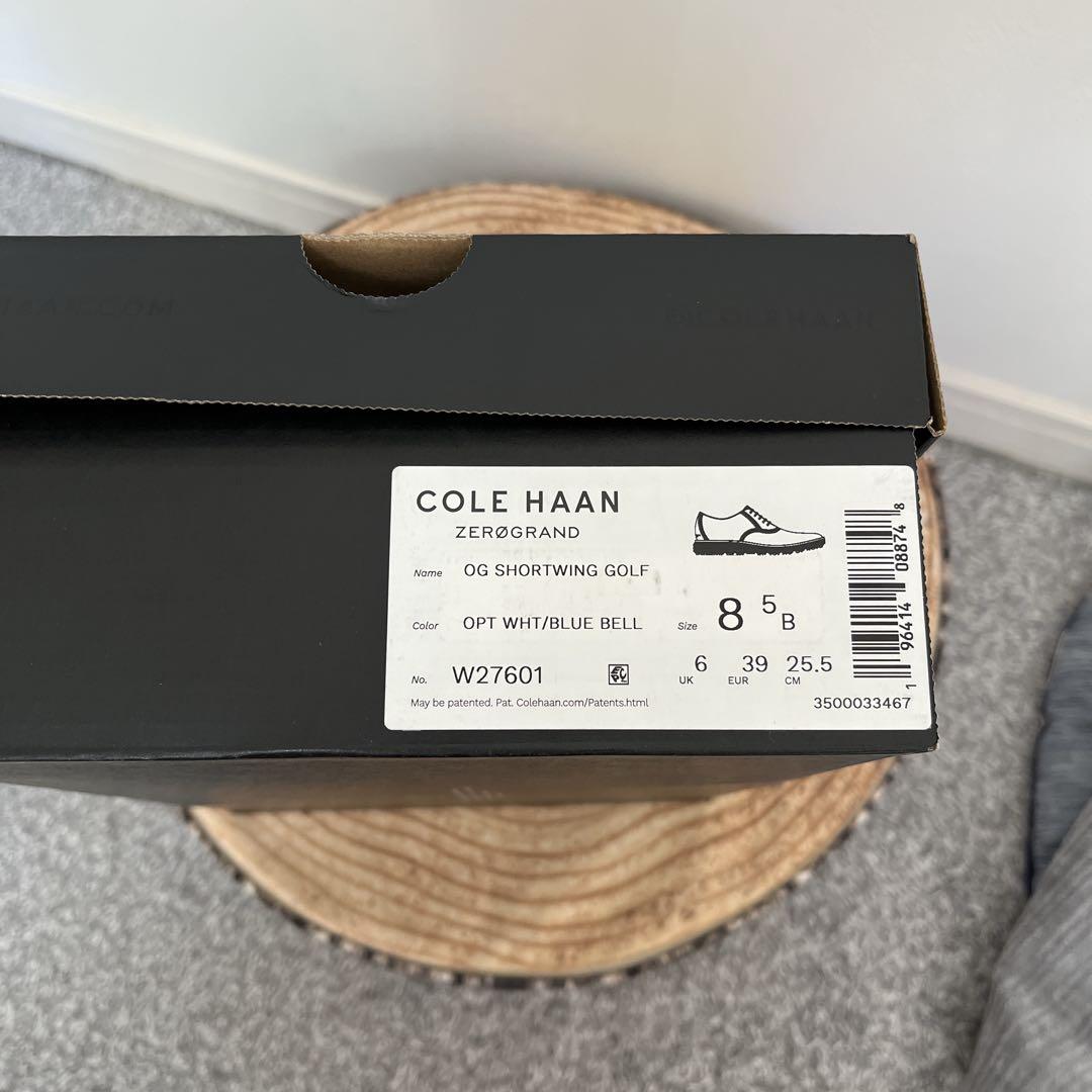 【新品】COLE HAAN ゴルフシューズ サイズ8 ホワイト