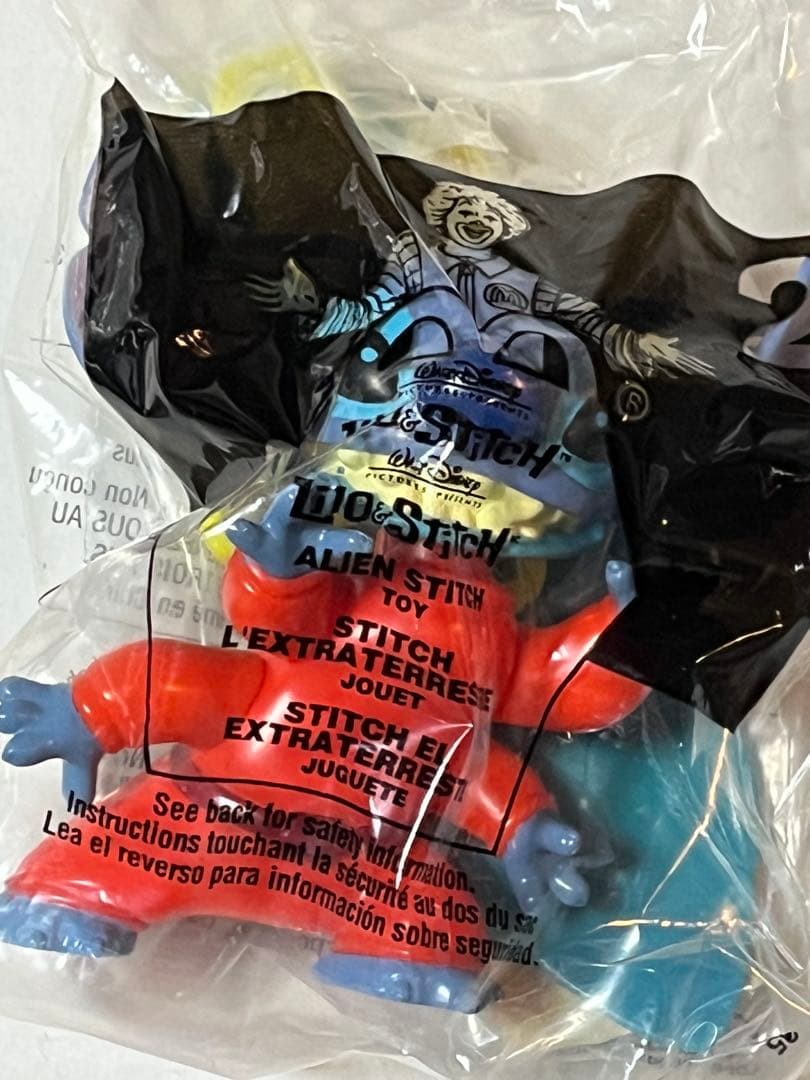 マクドナルド　米国ハッピーセット　2002年 リロ＆スティッチ　8個セット