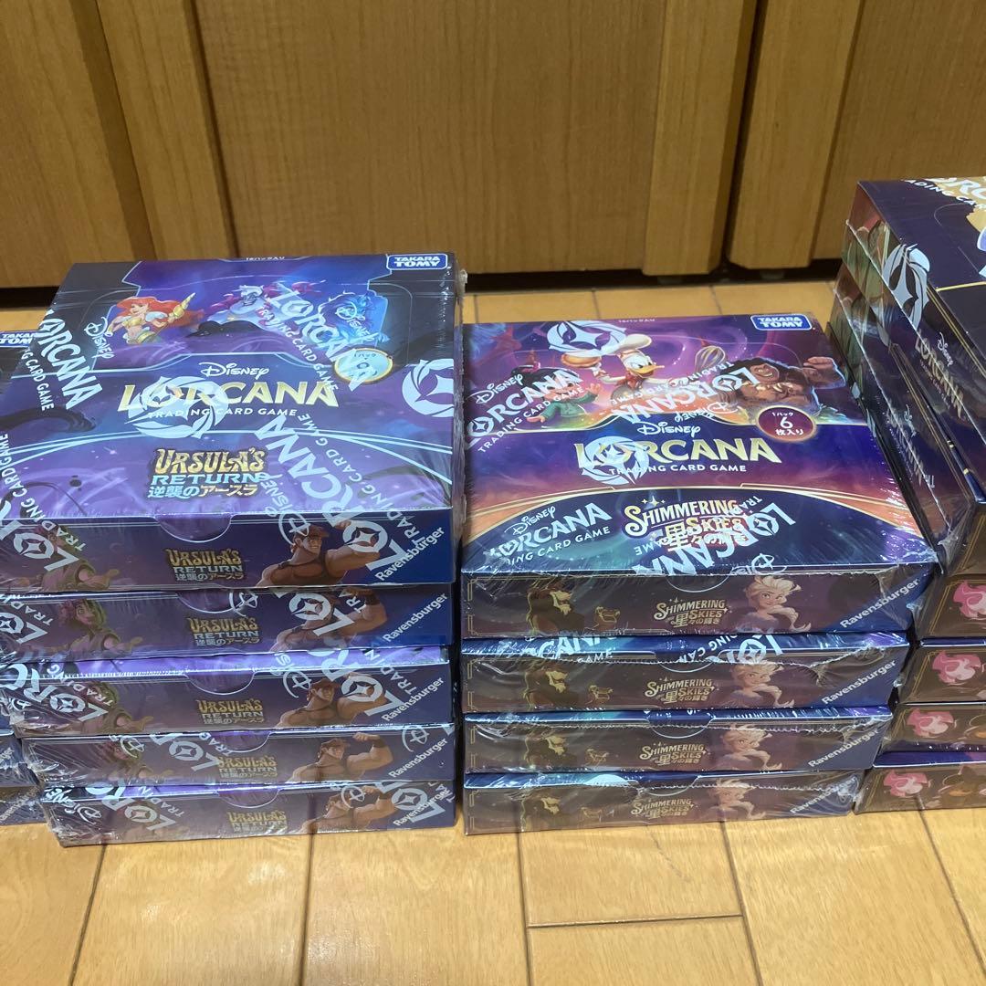 ディズニー　ロルカナ 未開封BOX シュリンク付き 28box まとめ売り