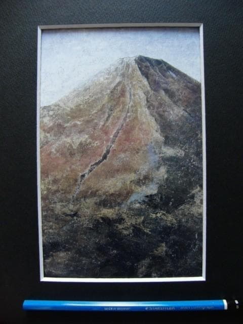 宮田 圭 【富嶽四季・夏】 希少画集画、状態良好、新品高級額装付