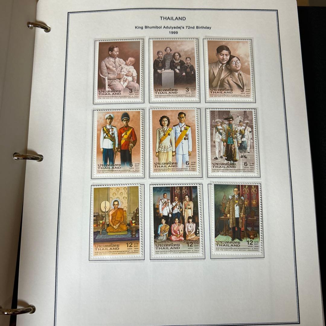 タイ切手アルバム