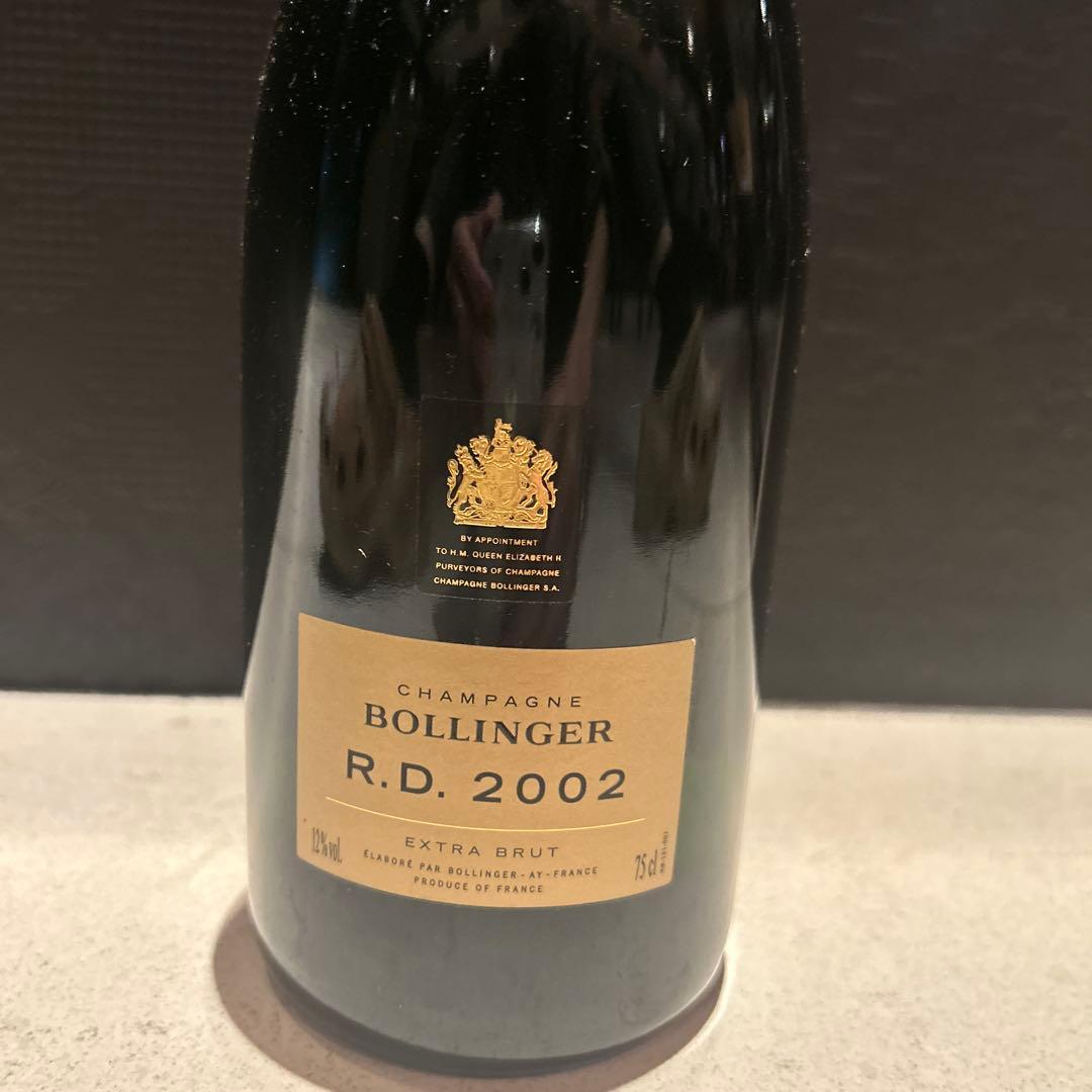 Bollinger R.D. 2002 750ml ボランジェ