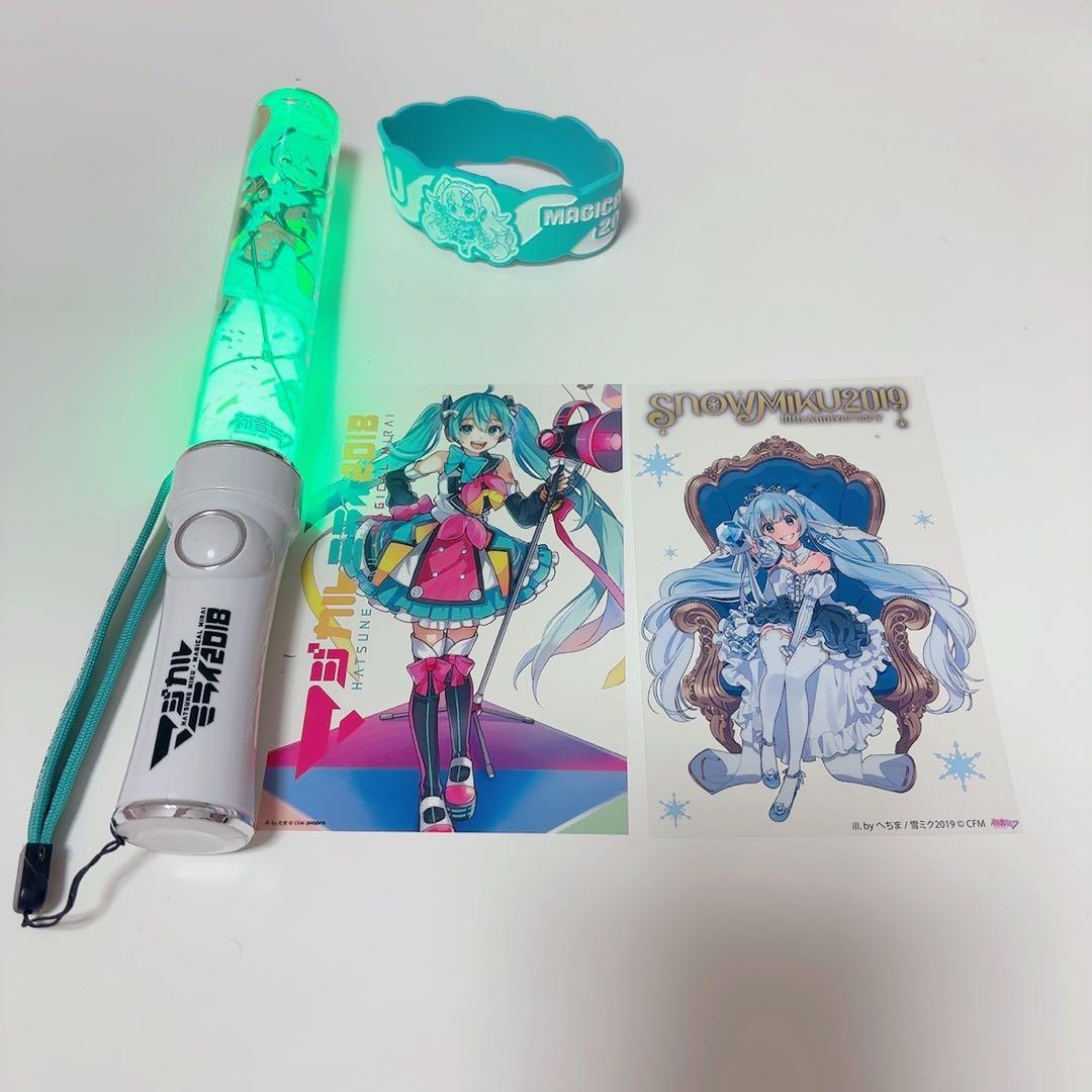 初音ミク マジカルミライ2019 2018 ミク 雪ペンライト フィルム