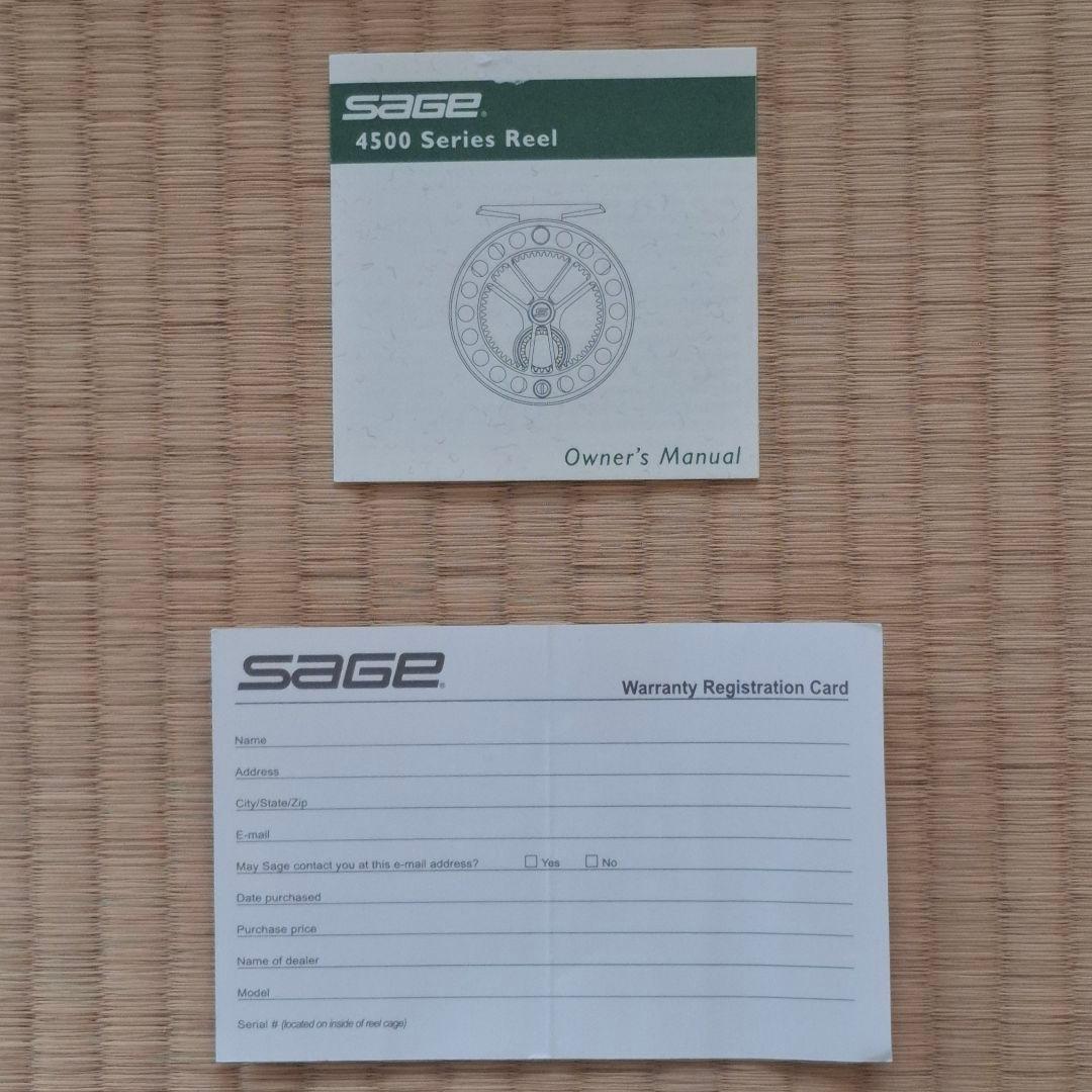 sage 4560 フライリール