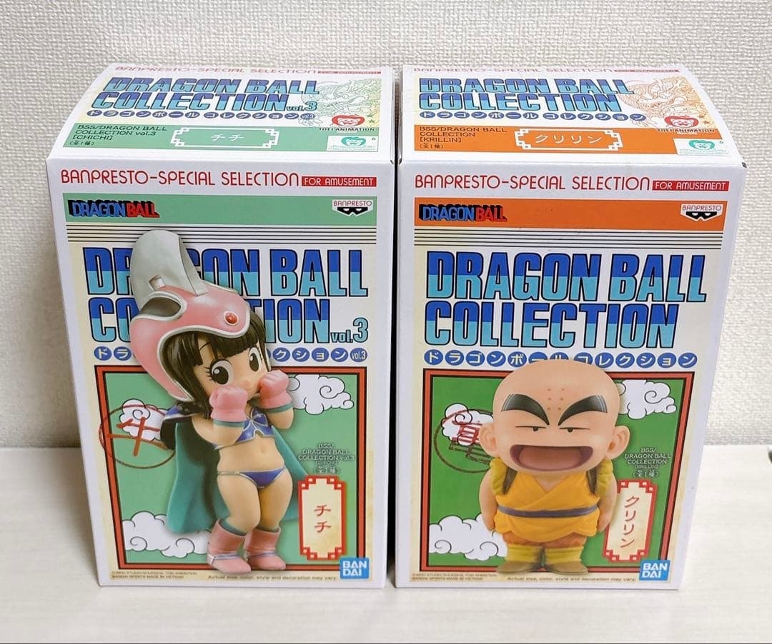 ドラゴンボール チチ クリリン フィギュア 2点　新品未開封(海外正規品)