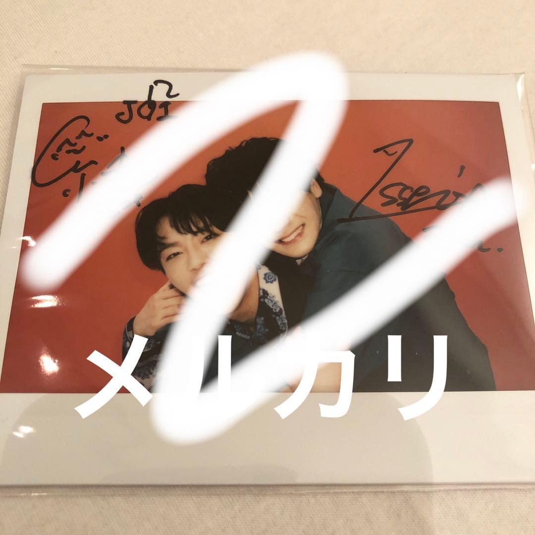 JO1 豆原一成　河野純喜　サイン　チェキ　トレカ