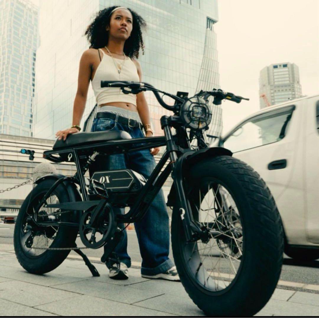 OX 電動アシスト自転車 スポーツタイプ ブラック