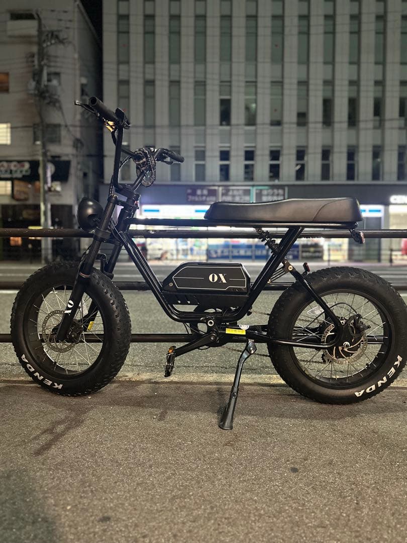 OX 電動アシスト自転車 スポーツタイプ ブラック