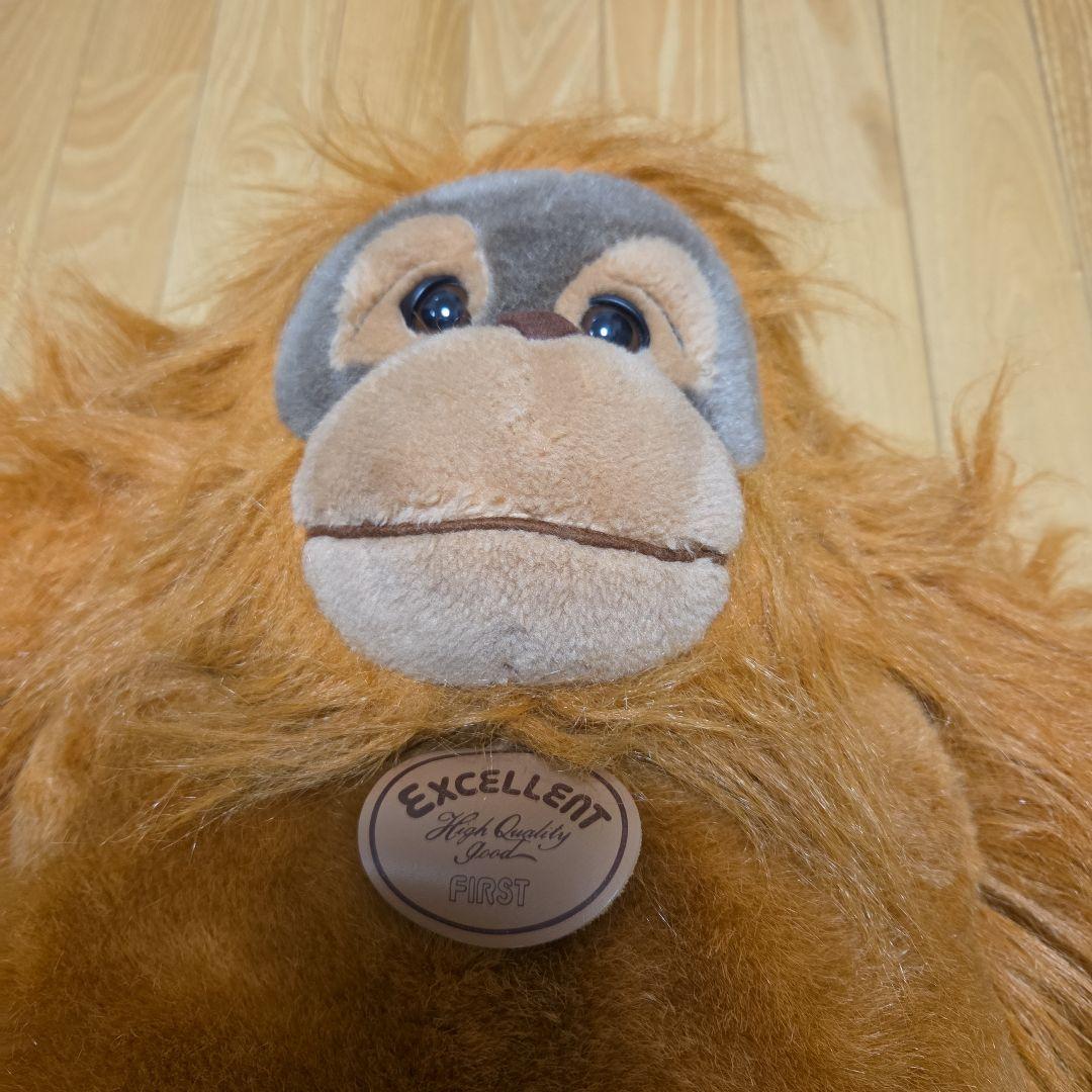 EXCELLENT オランウータン ぬいぐるみ　エクセレントファースト タグ付き