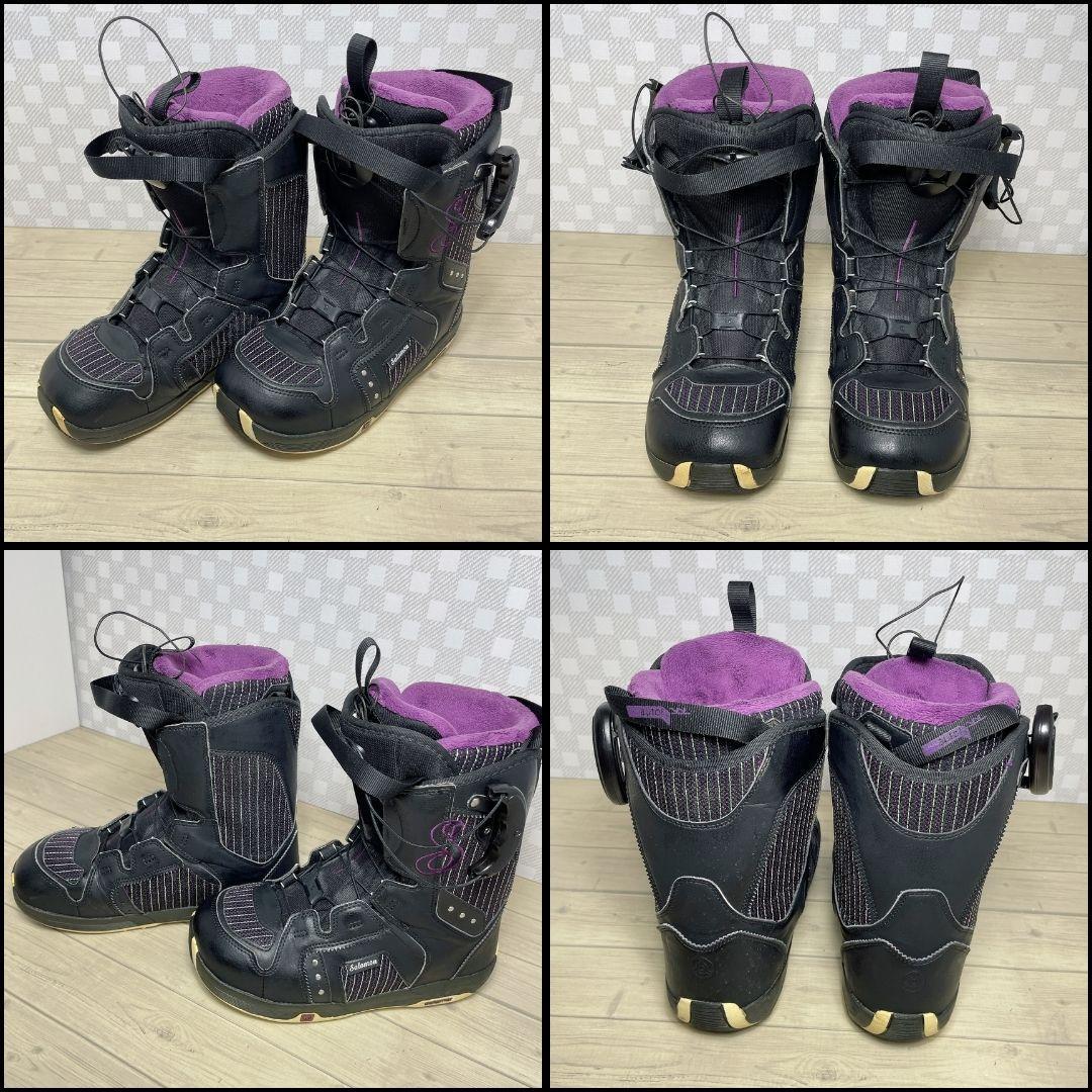 【即乗り3点セット♪】SALOMONブーツ＆スノーボード 142cm レディース