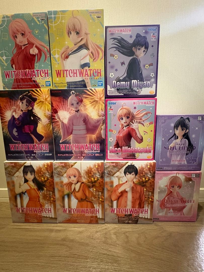 プライズフィギュア まとめ売り WITCH WATCH フィギュア 11体セット