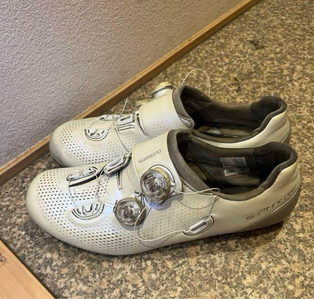 Shimano rc901 43ロードバイクシューズ ホワイト