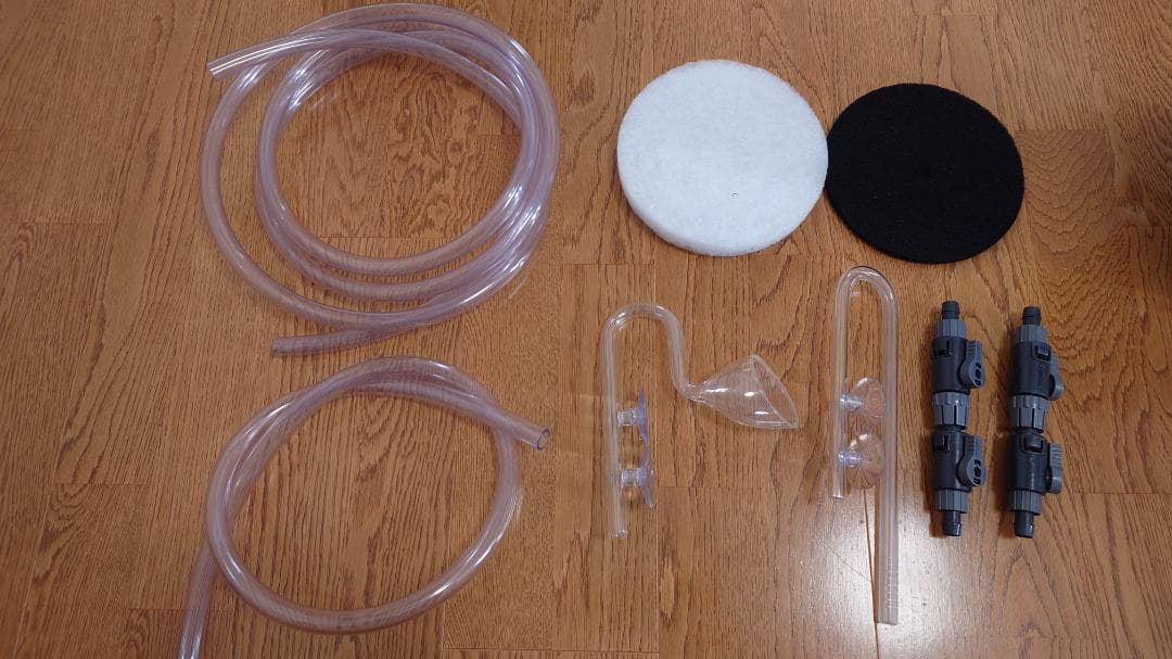 エーハイム 2215 外部フィルター一式 ダブルタップ/ろ材/新品ホース付セット