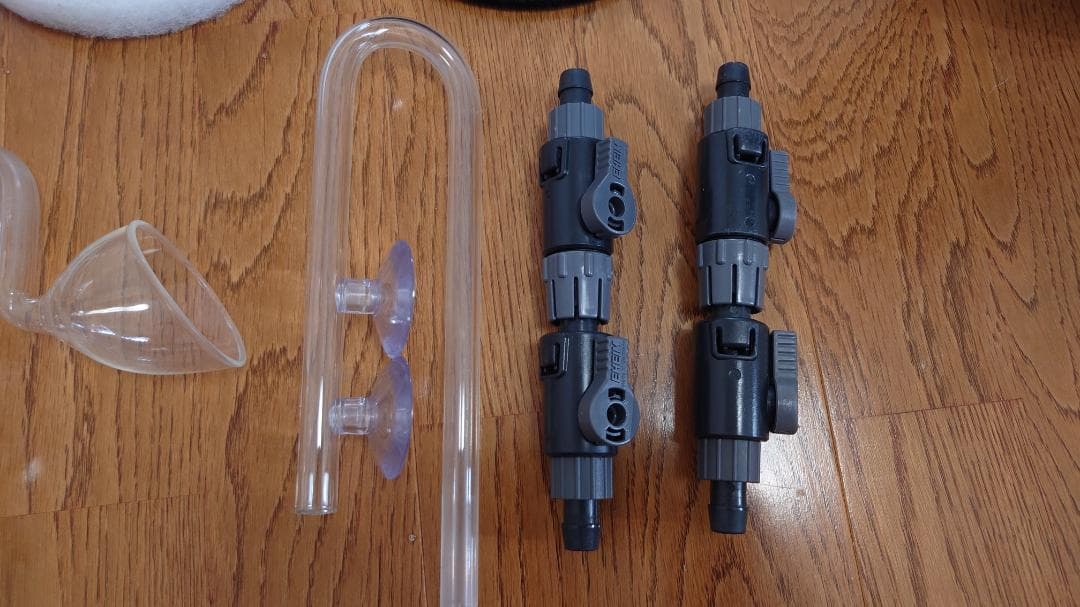 エーハイム 2215 外部フィルター一式 ダブルタップ/ろ材/新品ホース付セット