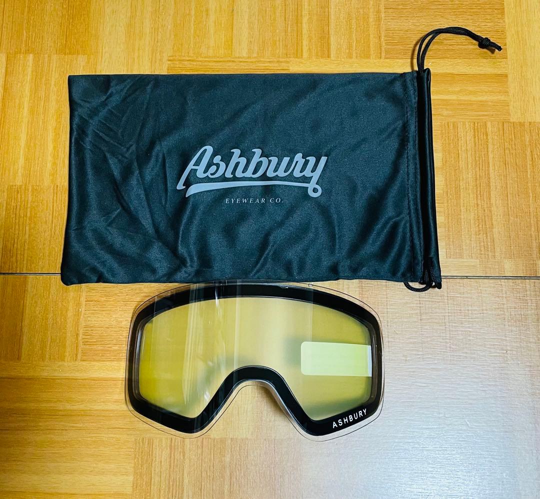 新品未使用ASHBURY SONIC MERLINグリーンミラー スペアレンズ付