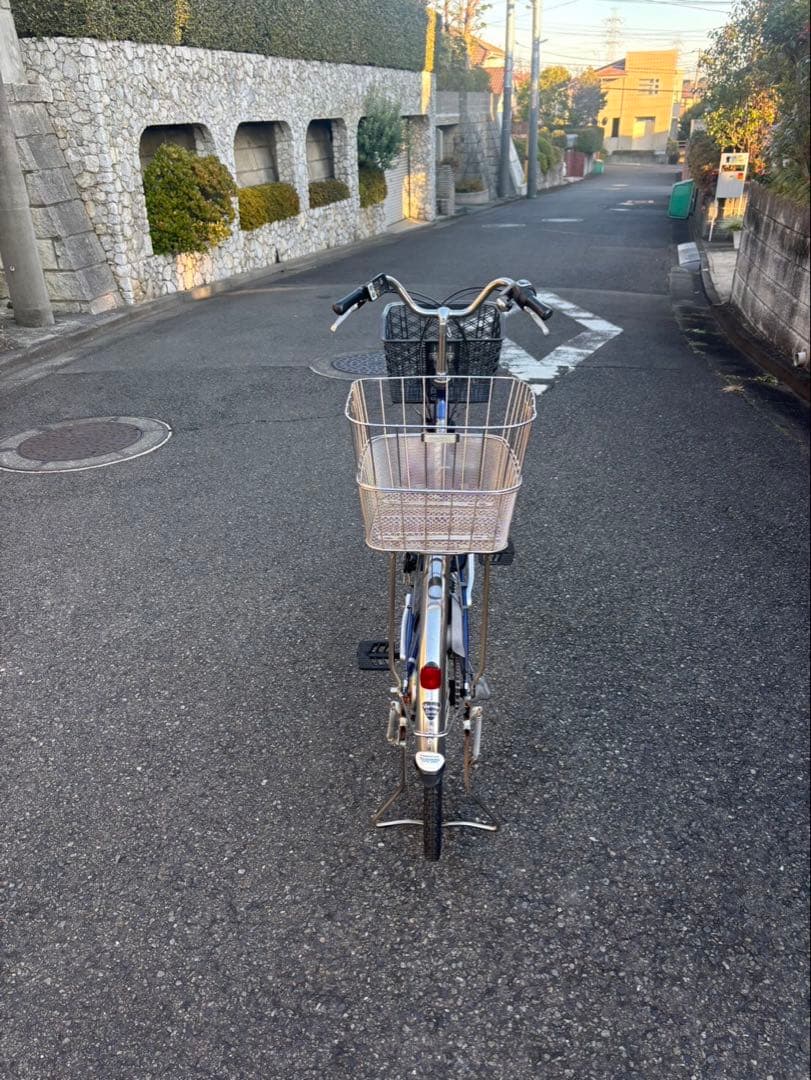 パナソニック　電動自転車　ジャンク　部品取り　レストアベース