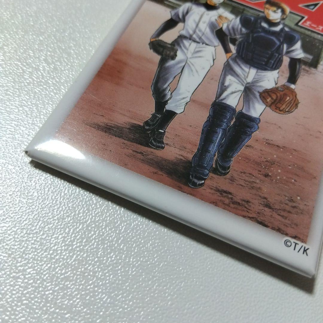 【ダイヤのＡ】沢村＆クリス ファンクラブ FC トレーディング スクエア缶バッジ