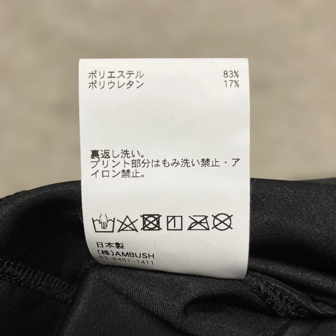 AMBUSHレギンス ブラック アンブッシュ　スパッツ　ジム　ヨガトレーニング