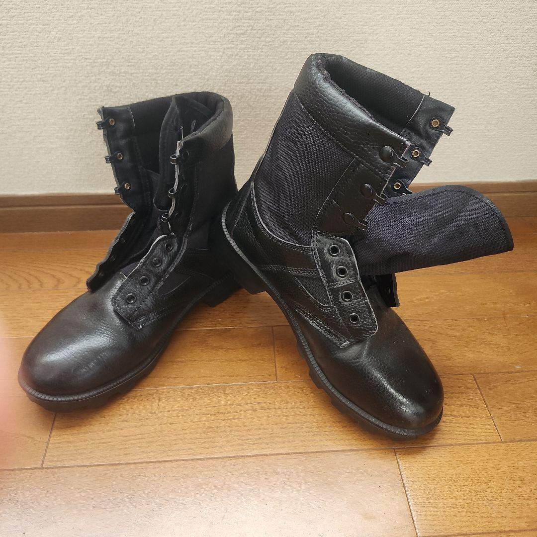 ミリタリーハイカットブーツ 黒