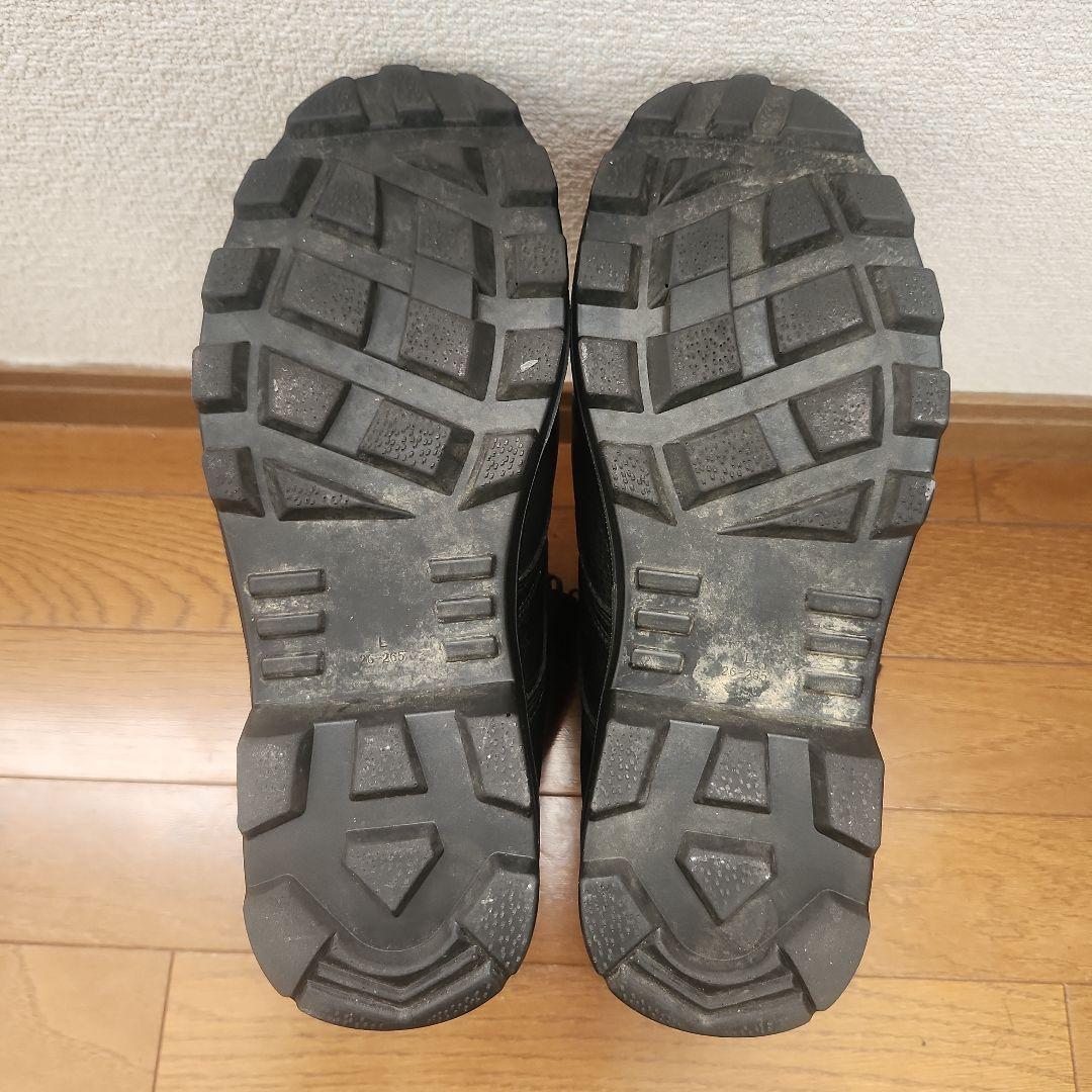 ミリタリーハイカットブーツ 黒