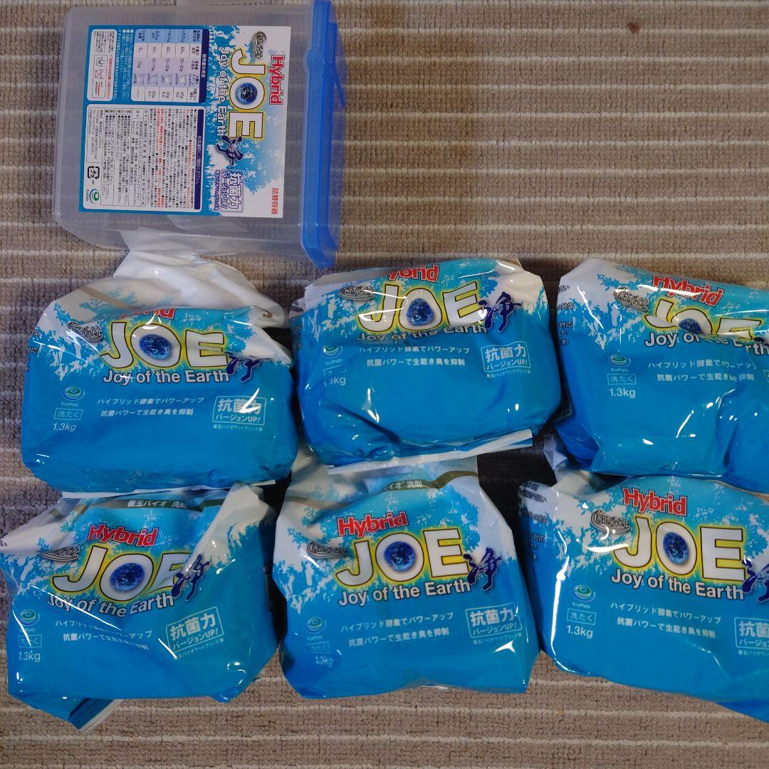 ハイブリッド浄 善玉バイオ洗剤1.3kg×6袋+専用ケーススプーン付き