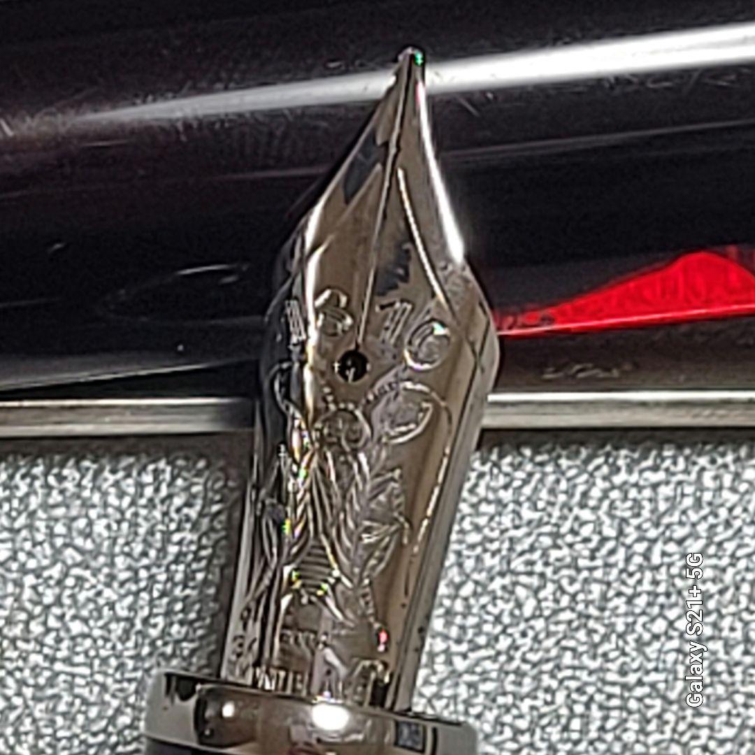 モンブラン 作家シリーズ フランツ・カフカ 万年筆 ペン先18k-750　中古