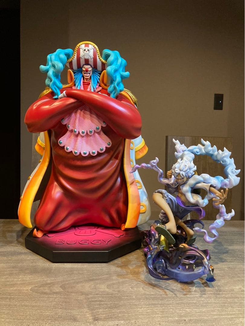 ワンピース　フィギュア　バギーpop 海外　maximum マキシマム　四皇