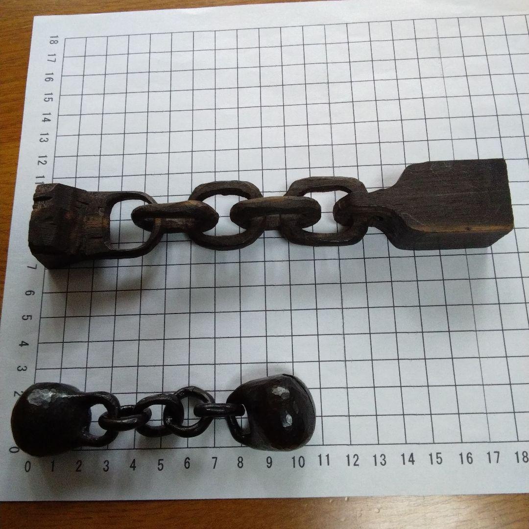 ● 鎖彫り　2品セット商品　／　ハンドメイド作品　【未完成品】