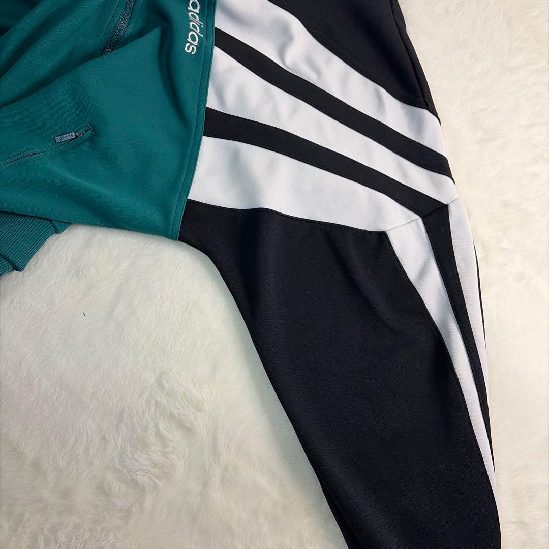 アディダス　ジャージトラックジャケット　ヴィンテージ　ラグランスリーブ　USL