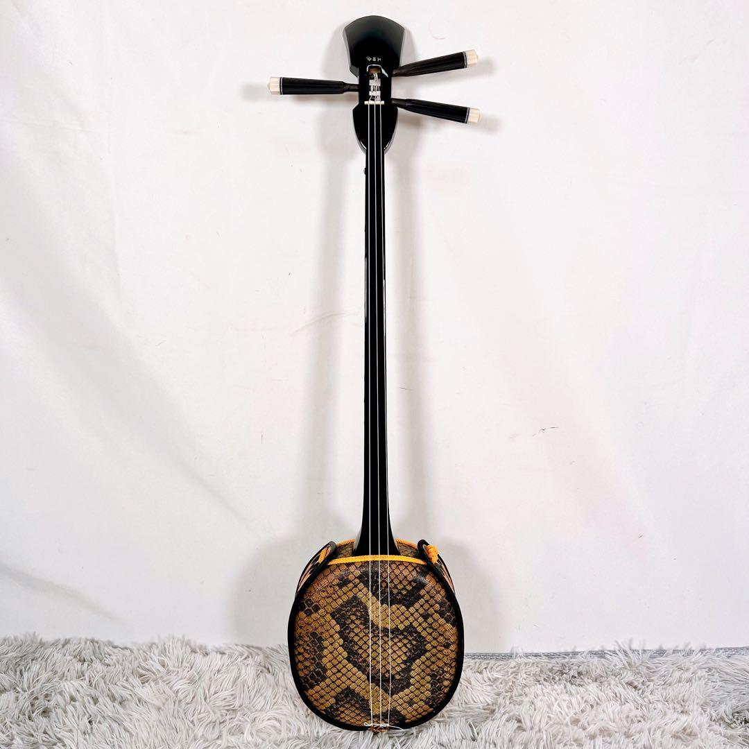 沖縄三線 三味線　人工　初心者オススメセット　ケース付