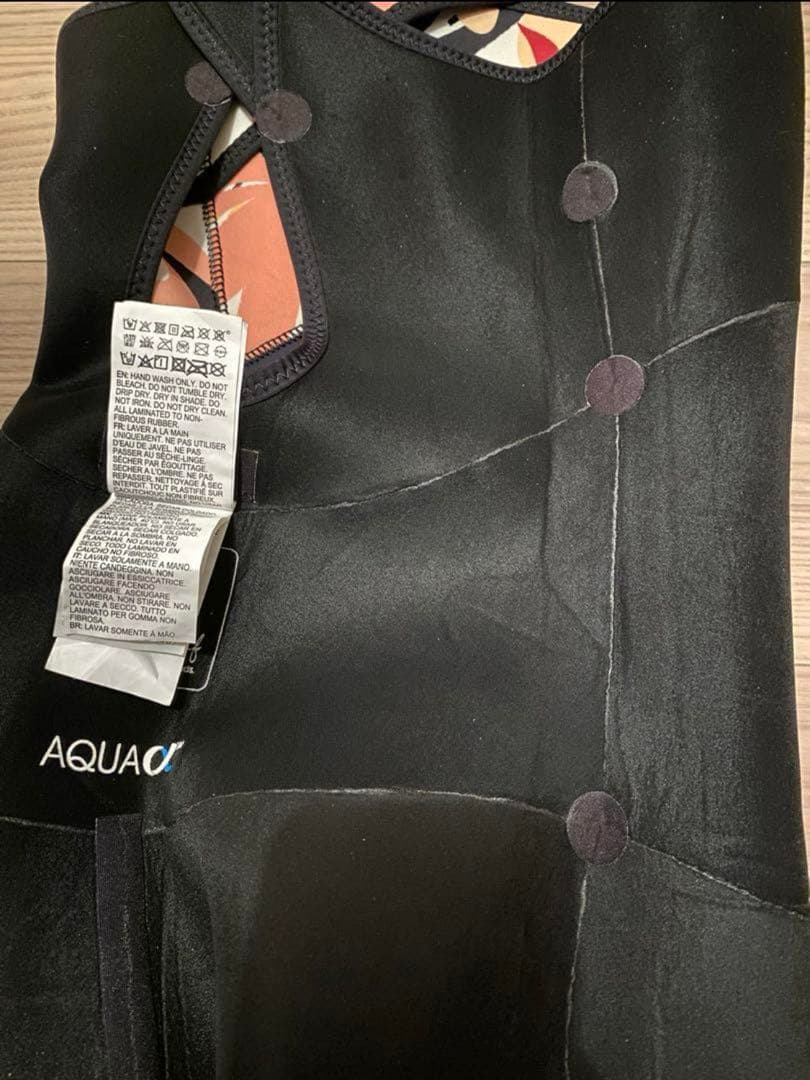 【美品】ROXYロキシー ウェットスーツ ロングジョン M 黒