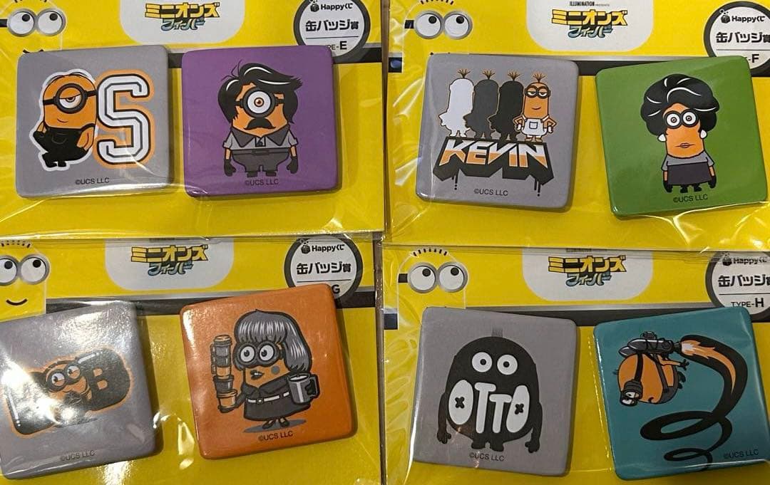 57点 ハッピーくじ　ミニオンズフィーバー　全賞Happyくじ　フィギュア