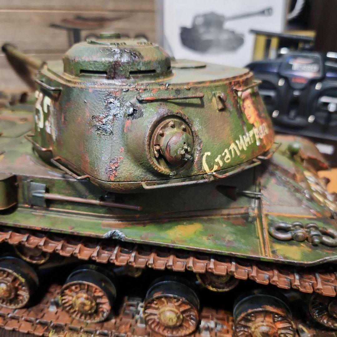 1/16torroソビエト重戦車フルメタルラジコン　タミヤ　ヘンロン　Mato