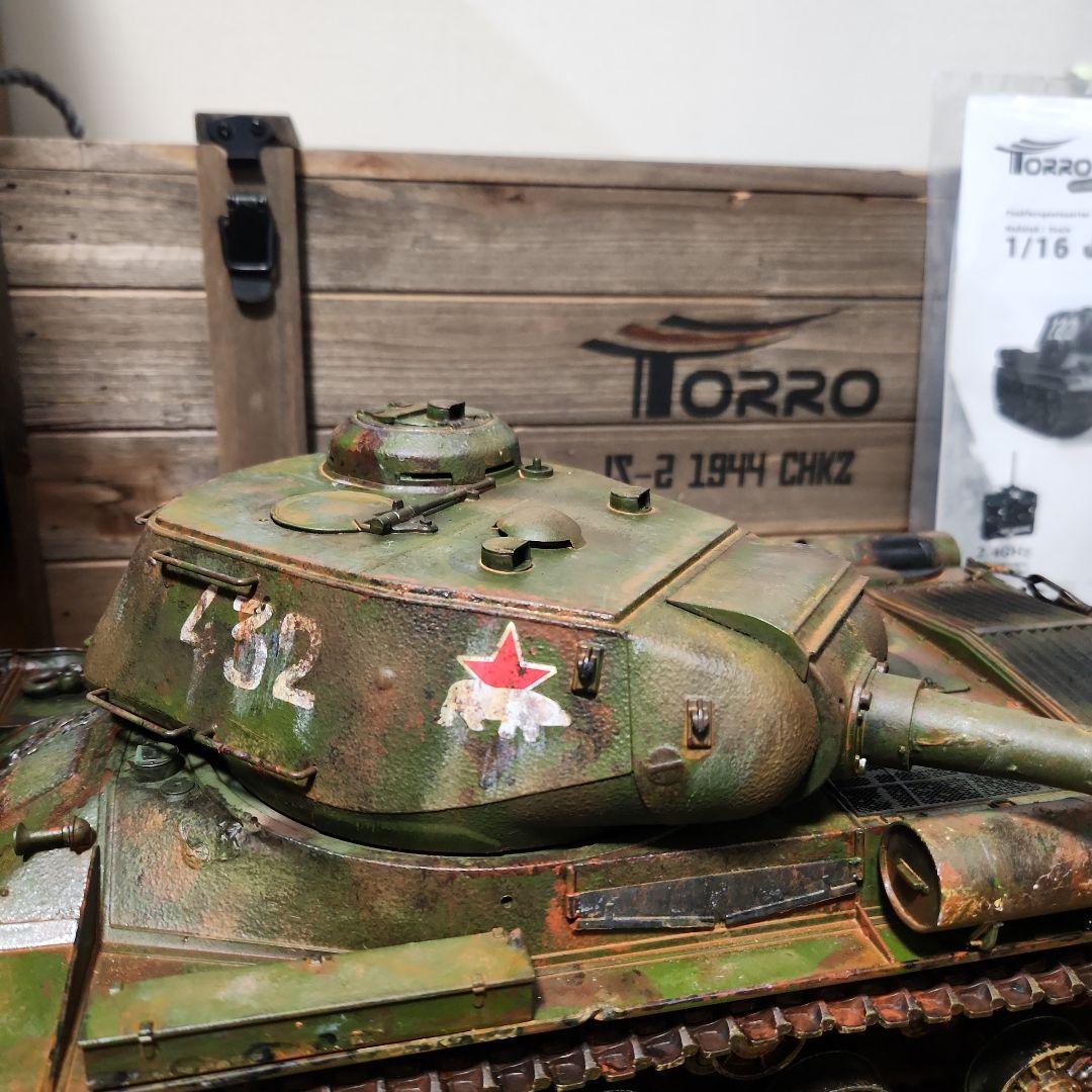 1/16torroソビエト重戦車フルメタルラジコン　タミヤ　ヘンロン　Mato