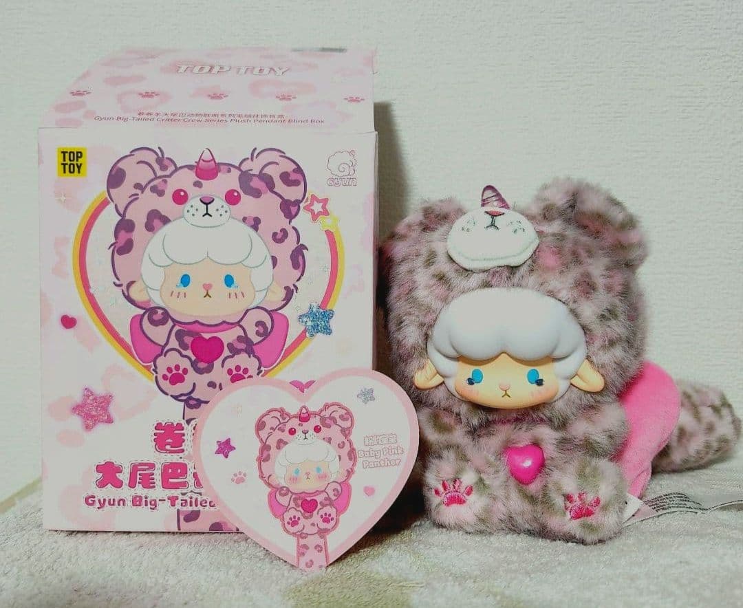 TOPTOY ギュンギュンラム 巻巻羊 豹 ピンク