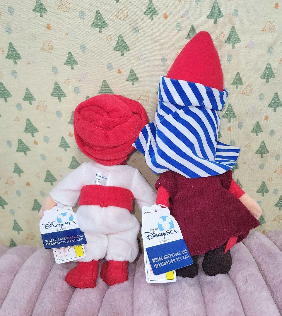 激レア　東京ディズニーシー　シンドバッド　ぬいぐるみ　チャンドゥ登場以前　セット