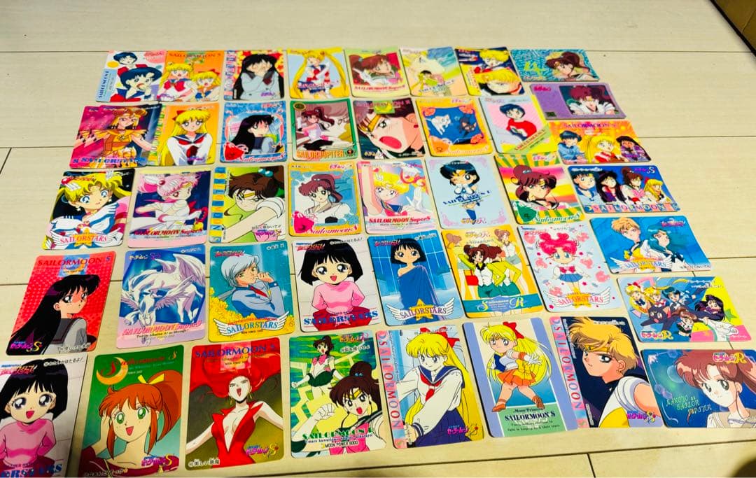 セーラームーン等　カードまとめ売り