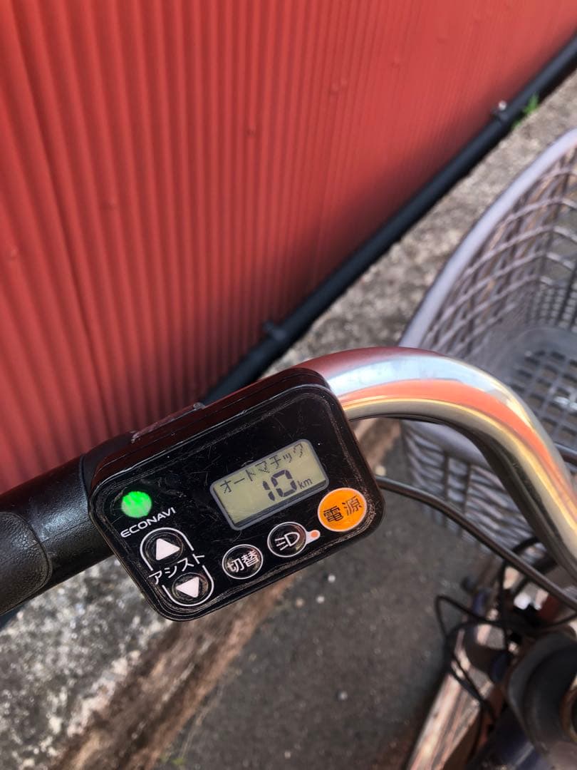 【京都発】電動アシスト自転車　パナソニック　26インチ　青色　新型タイプ