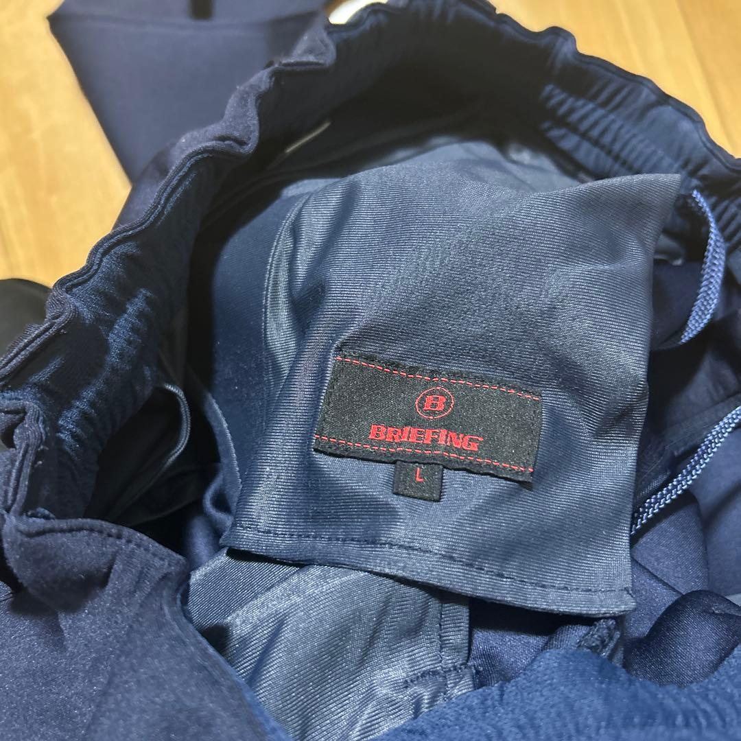 ブリーフィング BRIEFING ゴルフパンツ ネイビー Lサイズ