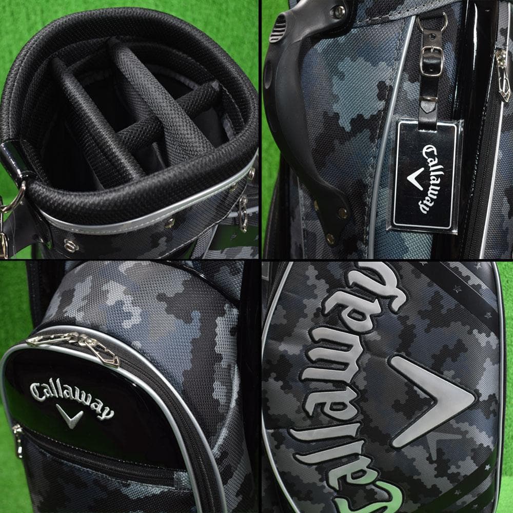 Callaway/キャロウェイ ゴルフ キャディバッグ【グレー/カモ】新品！