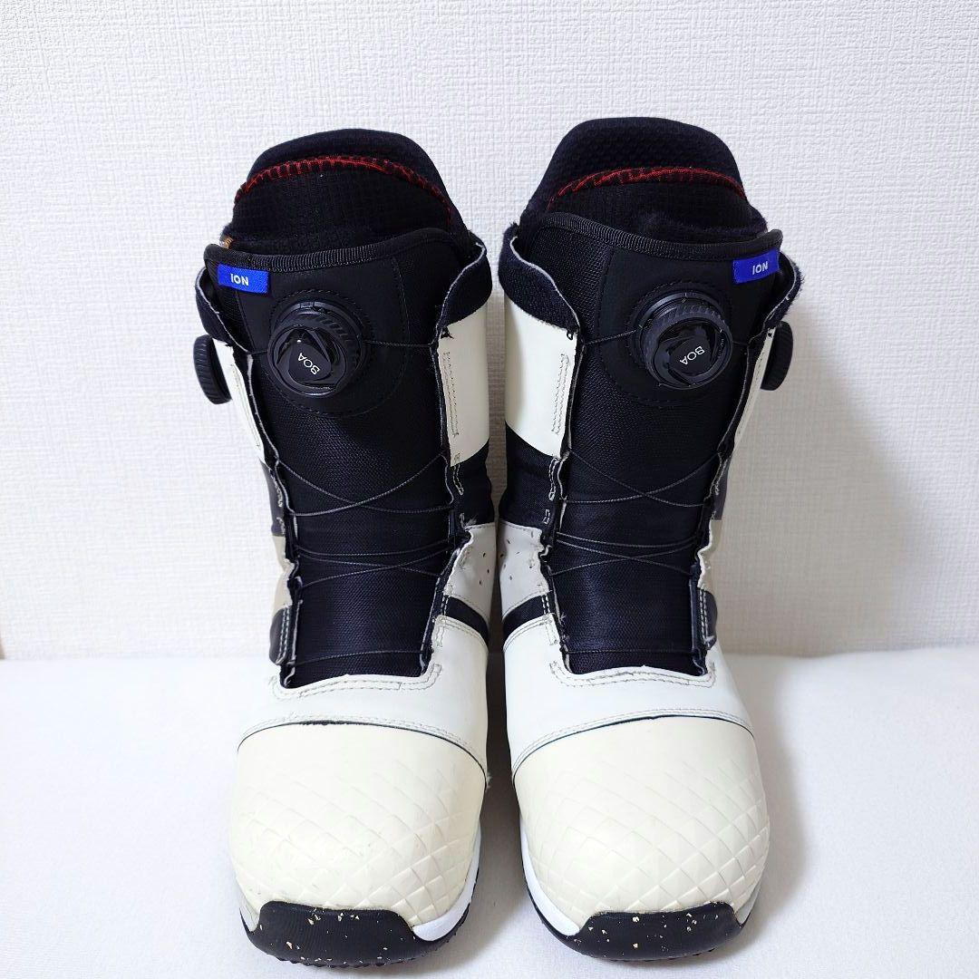 24年BURTONバートンion boaアイオンボア27cm白スノーボードブーツ
