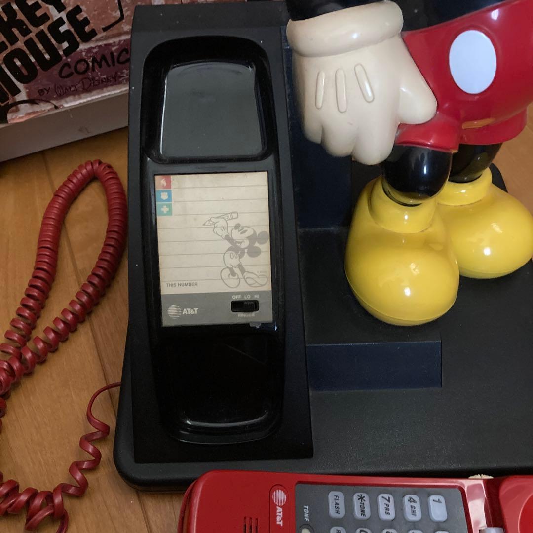 ディズニー☆ミッキーマウス☆電話機☆レトロ家電☆ヴィンテージ☆