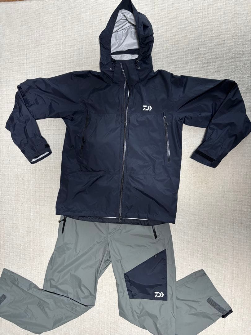 ダイワ　レインマックス　デタッチャブルレインスーツ　DR-3021 ブラック